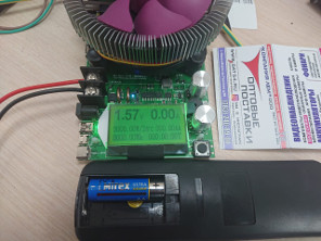 Тест алкалайновых батареек Mirex R6 на сайте www.sat54.ru в Новосибирске.