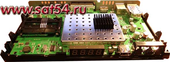 Спунтиковый ресивер Sagemcom DSI 87  1HD - внешний вид платы процессора