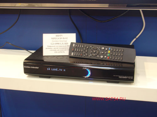 www.sat54.ru   HDTV  Golden Interstar GI-S990 LX HD, MPEG4 DVB-S2