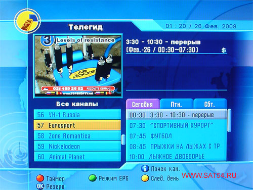 www.sat54.ru   HDTV  Dr.HD F16.   . .