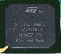 Процессор STI 7100  на ресивере Euston 7000HD