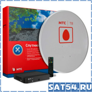 Спутниковый комплект МТС ТВ с ресивером DVB-S EKT DSD 4404