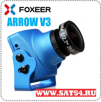 Миниатюрная видеокамера Foxeer Arrow V3 с OSD и микрофоном