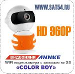 Видеоняня  ANNKE "Color Boy". WI FI видеокамера с записью на SD и подключением к сети Интернет.