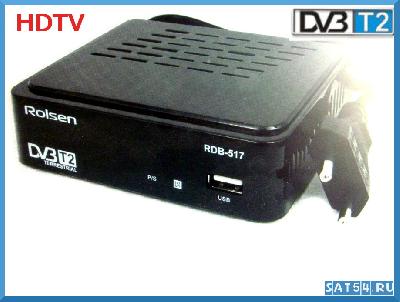     Rolsen RDB-517(DVB-T2, T, HDMI, RCA, PVR, TimeShift, USB(MPEG, MKV, JPEG)